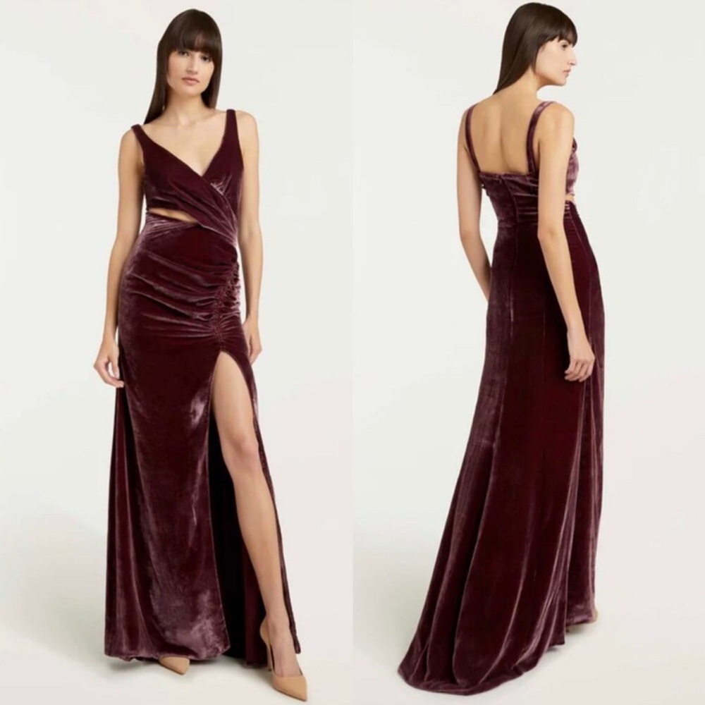 Cinq à Sept Velvet Gown